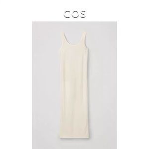 NWOT COS off white tank dress size XS